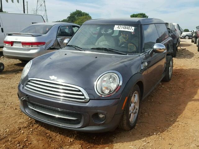 WMWZF3C51CT190048 - 2012 MINI COOPER CLU GRAY photo 2