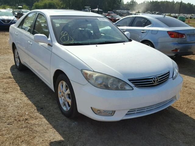 4T1BF32K65U091830 - 2005 TOYOTA CAMRY WHITE photo 1