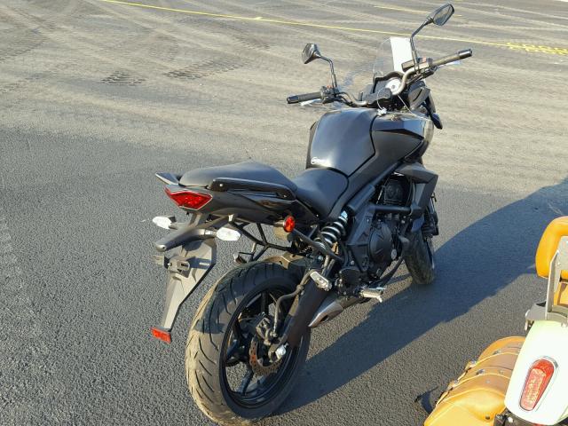 JKALEEC19CDA07202 - 2012 KAWASAKI LE650 C BLACK photo 4