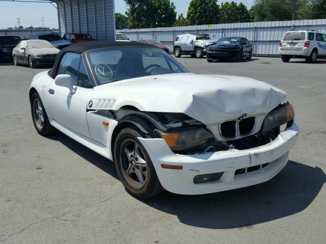 4USCH732XVLE02820 - 1997 BMW Z3 1.9 WHITE photo 1