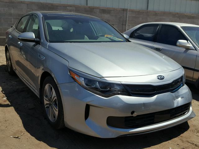 KNAGV4LD8H5010907 - 2017 KIA OPTIMA PLU SILVER photo 1