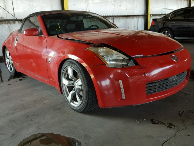 JN1AZ36A64T000314 - 2004 NISSAN 350Z ROADS RED photo 1