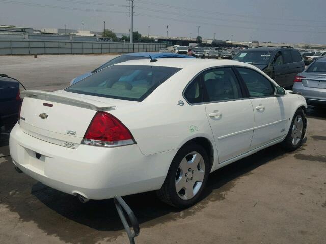2G1WD58C869145580 - 2006 CHEVROLET IMPALA SUP 白色 照片 4