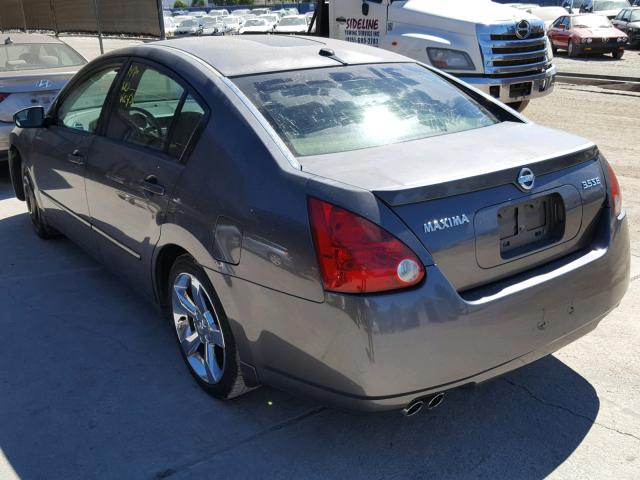 1N4BA41E05C824146 - 2005 NISSAN MAXIMA SE GRAY photo 3