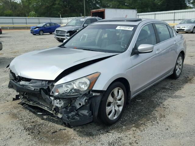 1HGCP26749A005817 - 2009 HONDA ACCORD EX SILVER photo 2