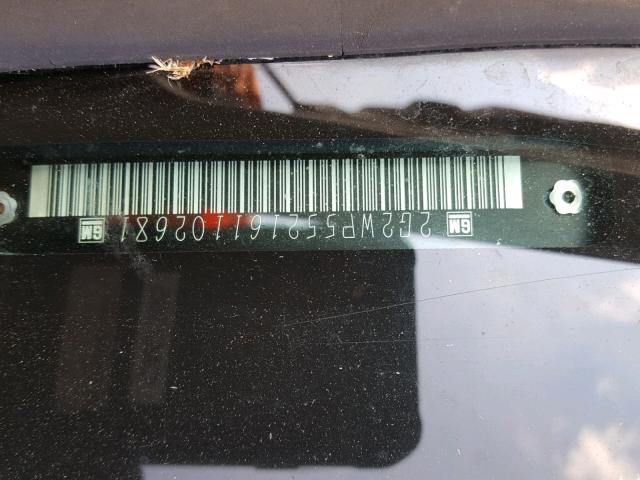 2G2WP552161102681 - 2006 PONTIAC GRAND PRIX BLUE photo 10