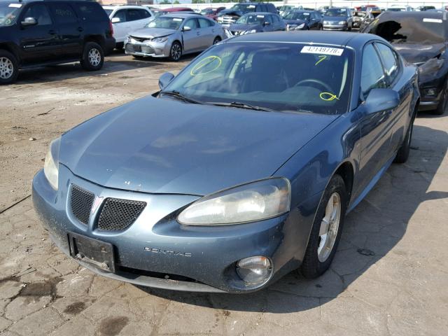 2G2WP552161102681 - 2006 PONTIAC GRAND PRIX BLUE photo 2