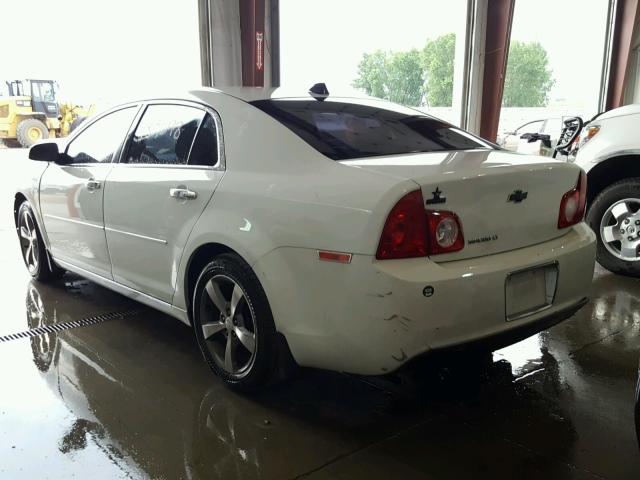 1G1ZC5E00CF359024 - 2012 CHEVROLET MALIBU 1LT WHITE photo 3