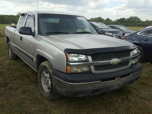 1GCEC19X84Z290413 - 2004 CHEVROLET SILVERADO SILVER photo 1