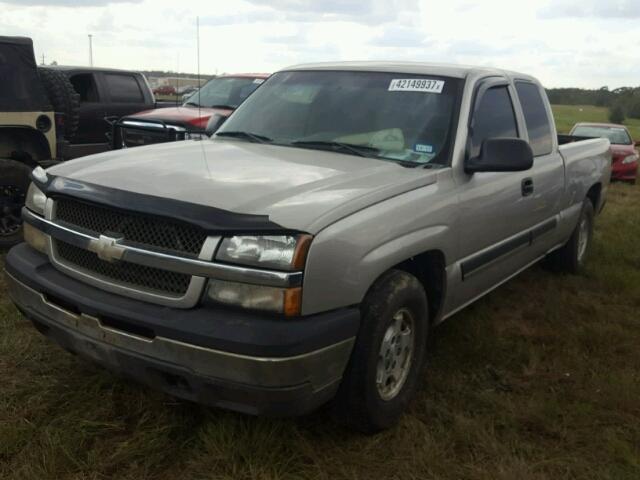 1GCEC19X84Z290413 - 2004 CHEVROLET SILVERADO SILVER photo 2