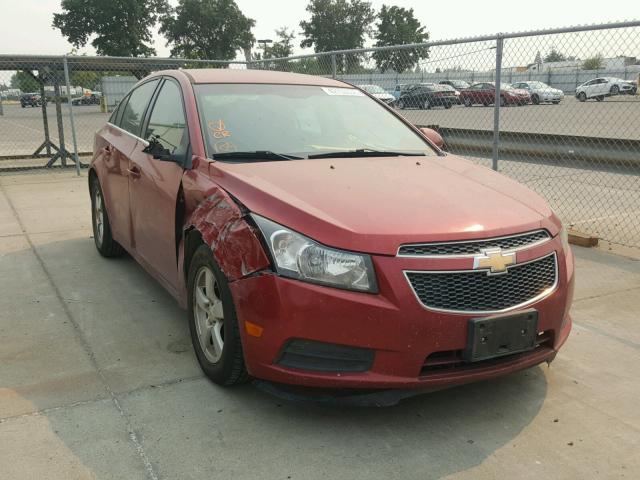 1G1PE5S92B7204990 - 2011 CHEVROLET CRUZE LT RED photo 1