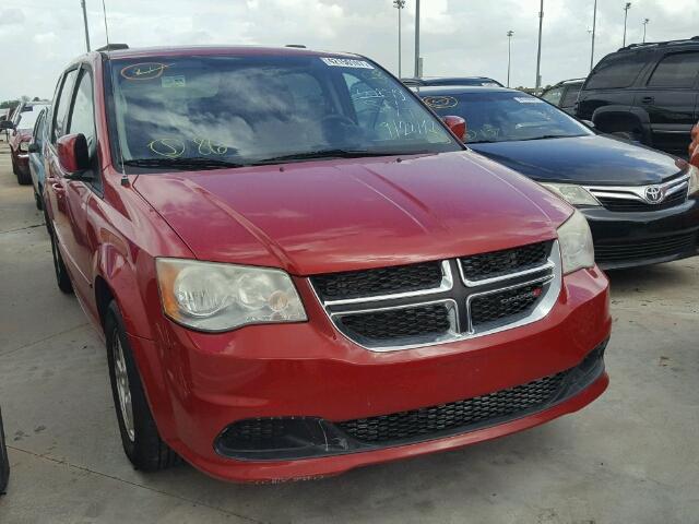 2C4RDGCG0CR246747 - 2012 DODGE GRAND CARA RED photo 1