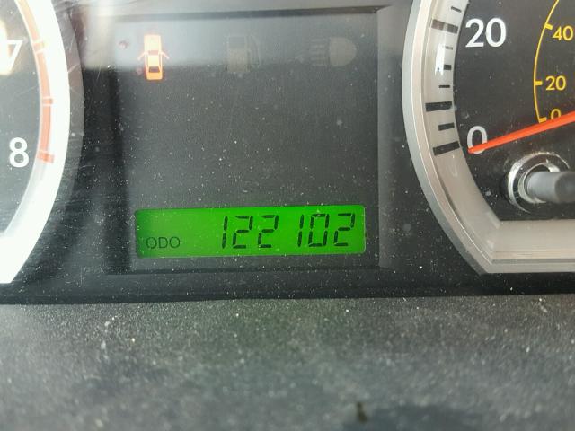 KL1TD66E49B347721 - 2009 CHEVROLET AVEO LS RED photo 8