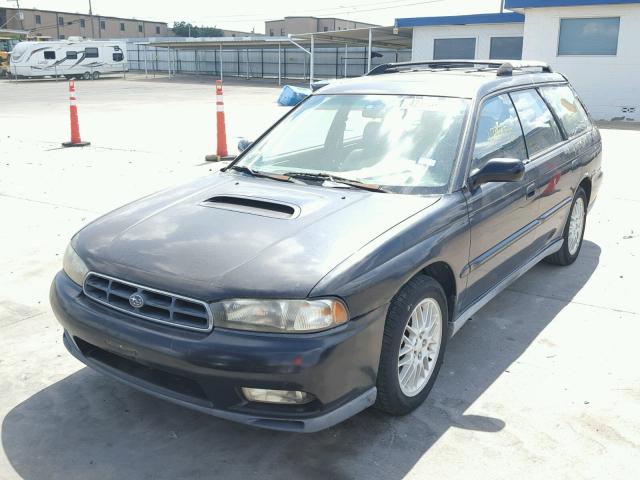 4S3BK6751V7318652 - 1997 SUBARU LEGACY GT BLACK photo 2