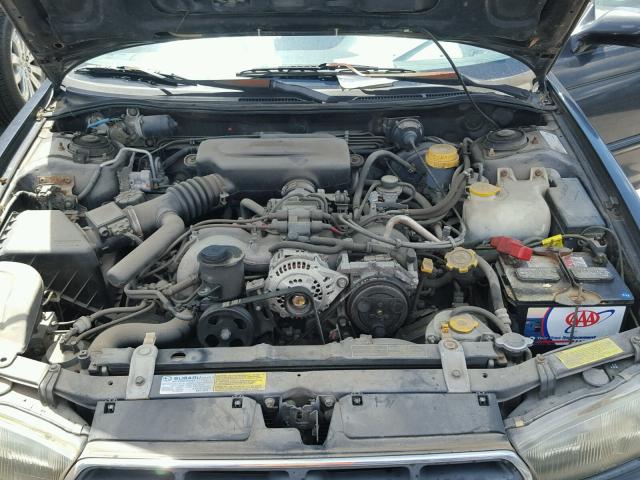 4S3BK6751V7318652 - 1997 SUBARU LEGACY GT BLACK photo 7