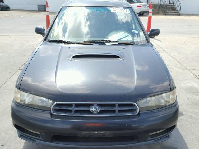 4S3BK6751V7318652 - 1997 SUBARU LEGACY GT BLACK photo 9