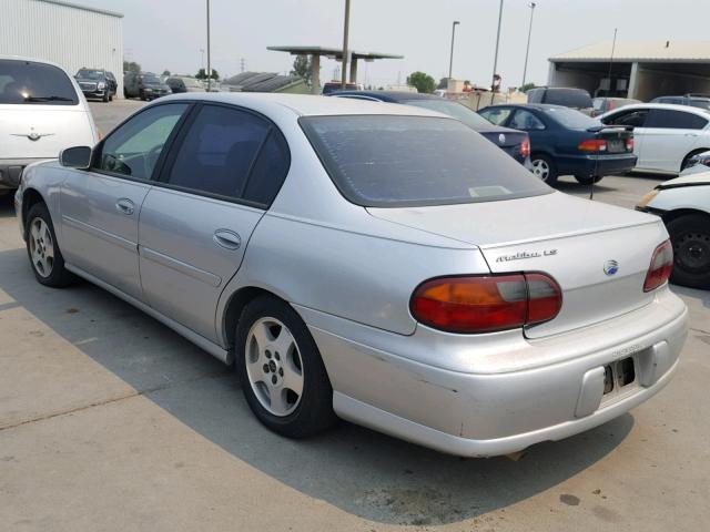 1G1NE52J63M621758 - 2003 CHEVROLET MALIBU LS SILVER photo 3