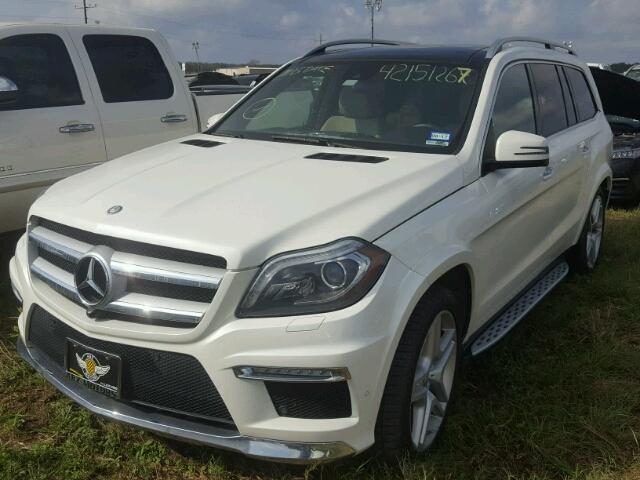 4JGDF7DE6EA320029 - 2014 MERCEDES-BENZ GL 550 4MA WHITE photo 2