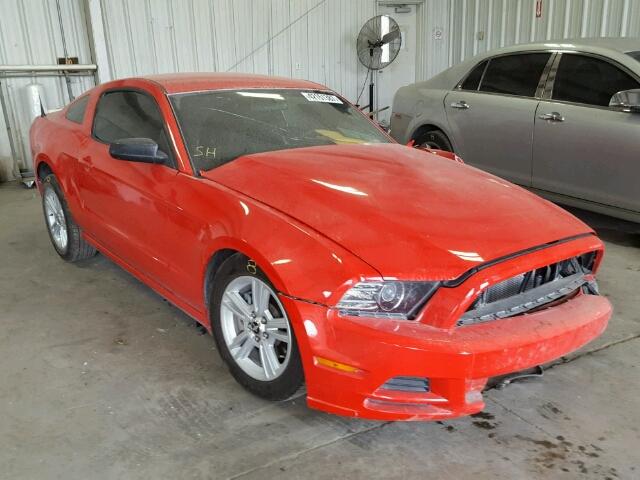 1ZVBP8AM2E5310923 - 2014 FORD MUSTANG RED photo 1