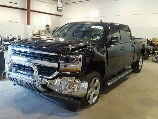 3GCPCREC0GG217342 - 2016 CHEVROLET SILVERADO BLACK photo 2