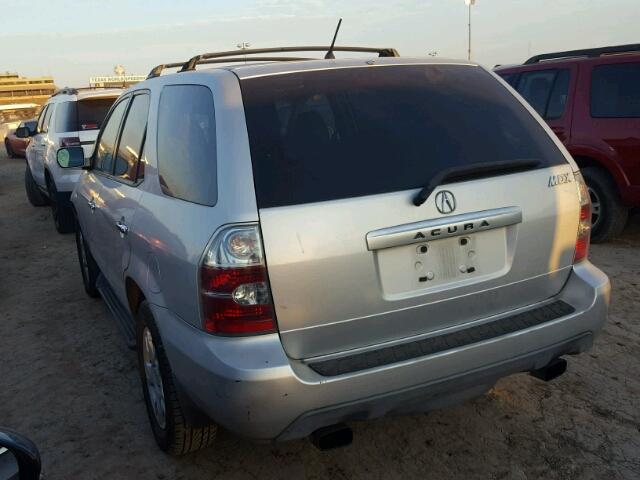 2HNYD18794H505836 - 2004 ACURA MDX TOURIN GRAY photo 3