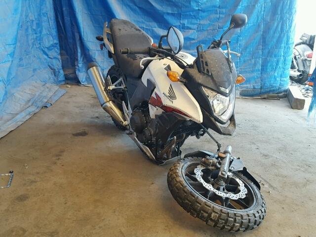 MLHPC4665E5100496 - 2014 HONDA CB500 X WHITE photo 1