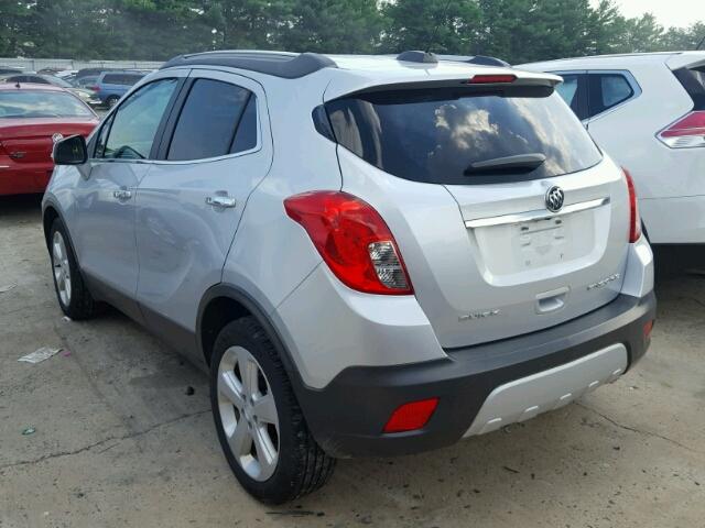 KL4CJBSB2FB262873 - 2015 BUICK ENCORE CON SILVER photo 3