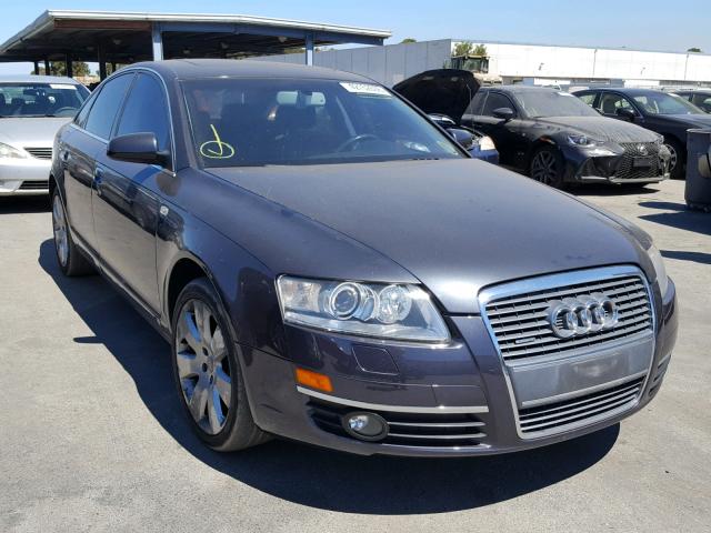 WAUDL74F05N037752 - 2005 AUDI A6 4.2 QUA GRAY photo 1