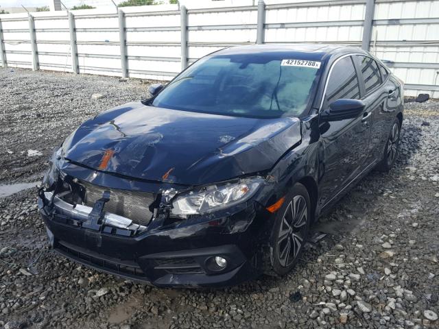 19XFC1F78GE012443 - 2016 HONDA CIVIC EXL 黑色 照片 2