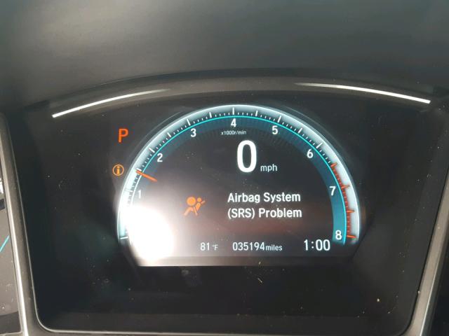 19XFC1F78GE012443 - 2016 HONDA CIVIC EXL 黑色 照片 8