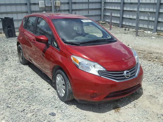 3N1CE2CP6FL425966 - 2015 NISSAN VERSA NOTE RED photo 1