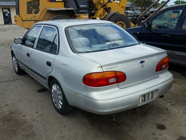 1Y1SK5288YZ432275 - 2000 CHEVROLET GEO PRIZM 银色 照片 3