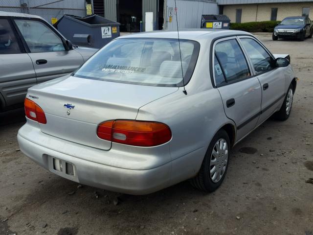 1Y1SK5288YZ432275 - 2000 CHEVROLET GEO PRIZM 银色 照片 4