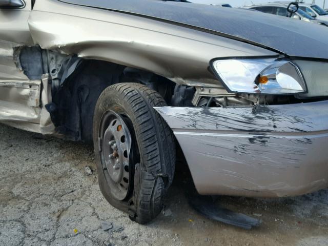 JT2BG22K1X0302852 - 1999 TOYOTA CAMRY LE 棕色 照片 9