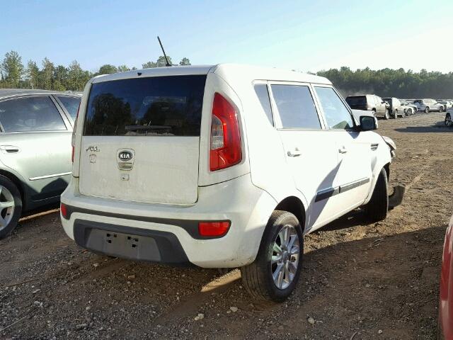 KNDJT2A6XC7411430 - 2012 KIA SOUL + WHITE photo 4