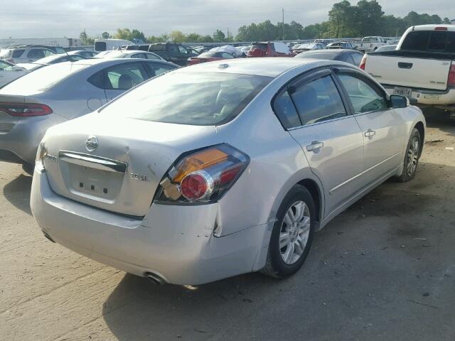 1N4AL2AP1AC172546 - 2010 NISSAN ALTIMA BAS SILVER photo 4