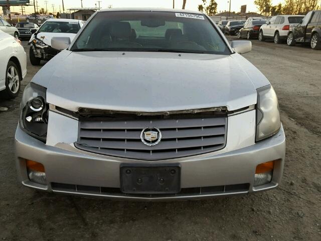 1G6DP567950118573 - 2005 CADILLAC CTS HI FEA SILVER photo 9