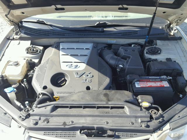 KMHFC46F38A332519 - 2008 HYUNDAI AZERA SE GOLD photo 7