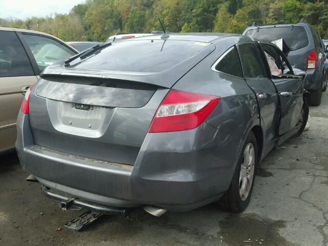 5J6TF2H5XAL010942 - 2010 HONDA ACCORD CRO GRAY photo 4