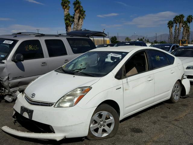 JTDKB20U177620309 - 2007 TOYOTA PRIUS WHITE photo 2