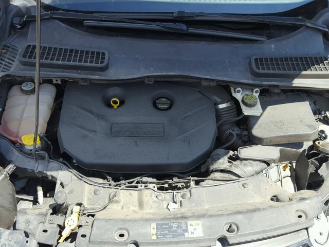 1FMCU0H98DUC08528 - 2013 FORD ESCAPE SEL GRAY photo 7