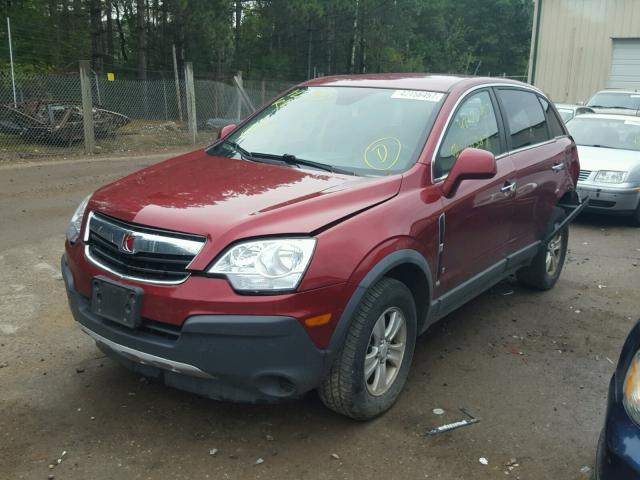 3GSCL33P28S717460 - 2008 SATURN VUE RED photo 2