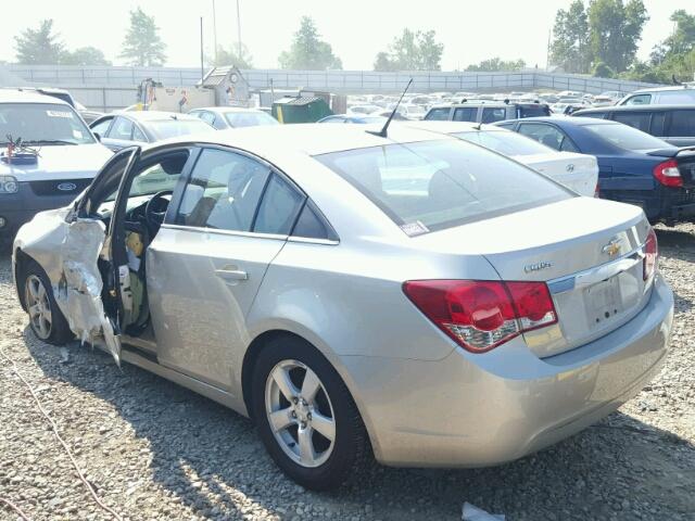 1G1PC5SB3D7313115 - 2013 CHEVROLET CRUZE TAN photo 3