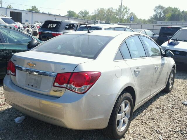 1G1PC5SB3D7313115 - 2013 CHEVROLET CRUZE TAN photo 4