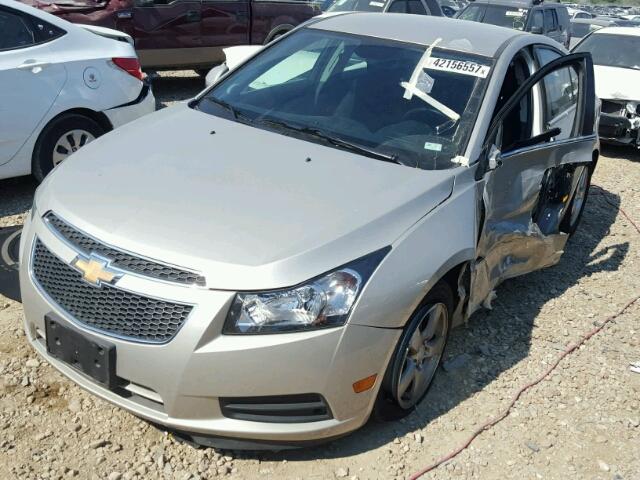 1G1PC5SB3D7313115 - 2013 CHEVROLET CRUZE TAN photo 9