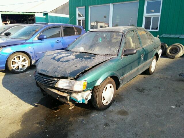 JT2BC53L4X0341990 - 1999 TOYOTA TERCEL CE GREEN photo 2