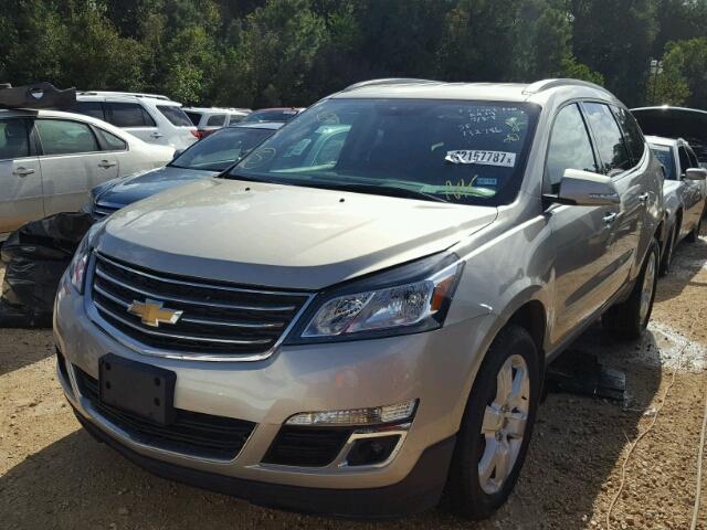 1GNKRGKD3HJ132786 - 2017 CHEVROLET TRAVERSE GOLD photo 2