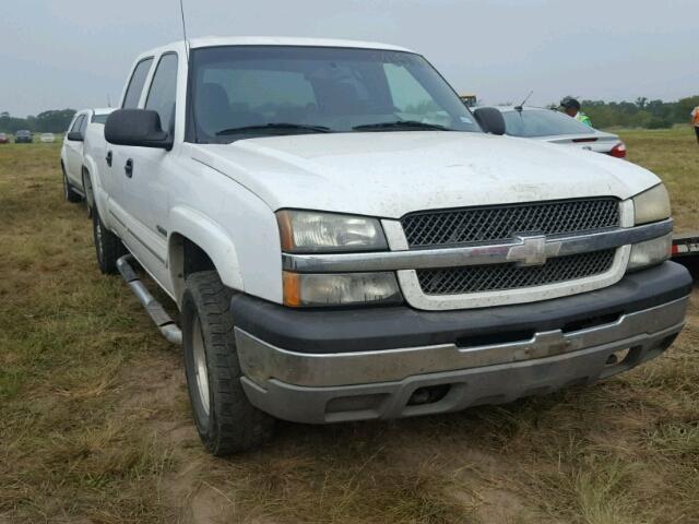 1GCGC23U54F130570 - 2004 CHEVROLET SILVERADO WHITE photo 1