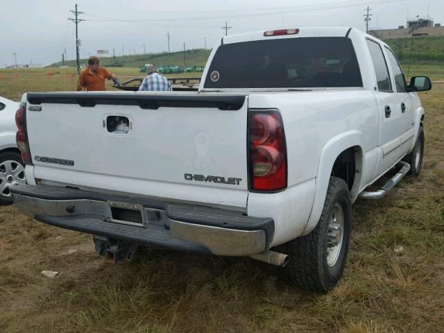 1GCGC23U54F130570 - 2004 CHEVROLET SILVERADO WHITE photo 4