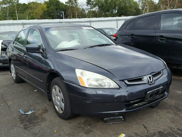 1HGCM56465A194979 - 2005 HONDA ACCORD LX BLUE photo 1